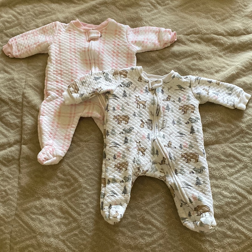 Cotton Quilted Zip up jams
